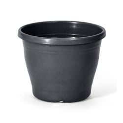 Vaso Plástico Primavera Nutriplan Preto Nº 05 - 1 Unidade - Tamanho 2