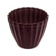Vaso Plissado Evo Imbuia P Para Jardim - Tamanho P - Tamanho P