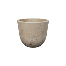 Vaso Redondo Japi Travertino Nº 1 - 1 Unidade