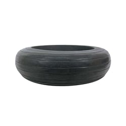 Vaso Relevo Bowl Vasart Preto Para Jardim