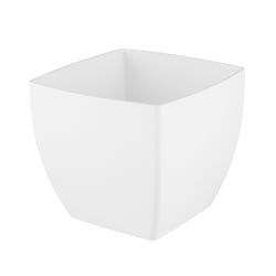 Vaso Siena Branco Vasart Para Jardim - 20 Centímetros