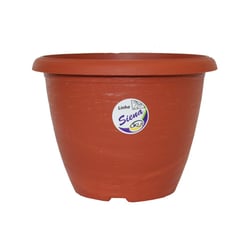 Vaso Siena Terracota Okla Para Jardim - Tamanho 1