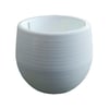 Vaso Terral Bigball Branco Para Jardim