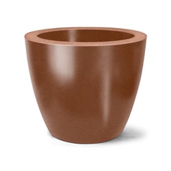Vaso Terraza Classic Redondo 26Cm Ferrugem