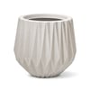 Vaso Terraza Origami Cimento 22Cm Para Jardim