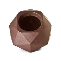 Vaso Terraza Quartzo Ferrugem T16 Para Jardim - Tamanho 16
