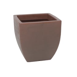 Vaso Trapézio Rusty Vasart Malta Para Jardim - 45 Centímetros