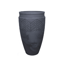 Vaso Tribo Cilíndrico Japi Ardósia N° 44 - 1 Unidade
