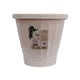 Vaso Uninjet Com Prato Palha Tamanho 35 Para Jardim - Tamanho 35