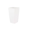 Vaso Vasart Piza Branco 14X26 Para Jardim