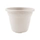 Vaso Vicenza Branco 10Cm Para Jardim - 10 Centímetros - 10 Centímetros