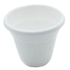 Vaso Vicenza Branco Desli 13Cm Para Jardim - 13 Centímetros