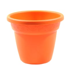 Vaso Vicenza Laranja Desli Para Jardim
