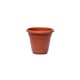 Vaso Vicenza Marrom 13Cm Para Jardim - 13 Centímetros - 13 Centímetros