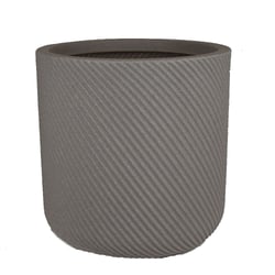Vaso Vite Cilindro Vogue Calcário 24 Cm - 1 Unidade