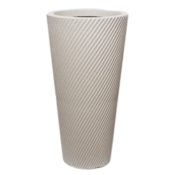 Vaso Vogue Calcário 28,5 Cm - 1 Unidade