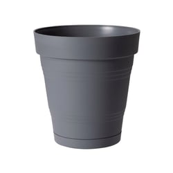 Vaso West Garden Porto Cinza Tamanho 3 Para Jardim