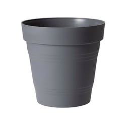 Vaso West Garden Veneza Cinza Tamanho 2 Para Jardim