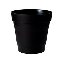 Vaso West Garden Veneza Preto Tamanho 1 Para Jardim
