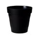 Vaso West Garden Veneza Preto Tamanho 2 Para Jardim - Tamanho 2