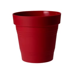 Vaso West Garden Veneza Vermelho Escuro Tamanho 4 Para Jardim