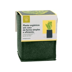 Vaso Yes We Grow Com Substrato Verde Musgo