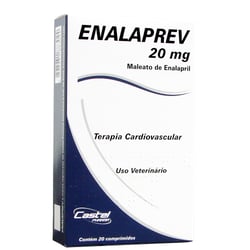 Vasodilatador Castel Pharma Enalaprev 20Mg Para Cães - 1 Comprimido