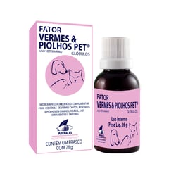 Vermífugo Arenales Para Cães E Gatos - 26G