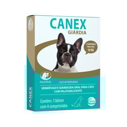 Vermífugo Canex Giárdia - 4 Comprimidos