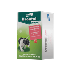 Vermífugo Drontal Puppy Para Cães - 20Ml Suspensão - 20 Mililitros