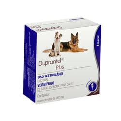 Vermífugo Duprantel Plus Para Cães - 4 Comprimidos