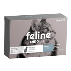 Vermífugo Endospot Para Gatos Acima De 5Kg - 1 Pipeta De 1,2Ml
