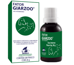 Vermífugo Fator Giarzoo Arenales 26G Para Cães, Gatos E Aves - 1 Unidade