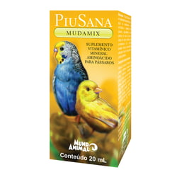 Vermífugo Piusana Mudamix Mundo Animal 20Ml - 1 Unidade