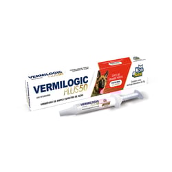 Vermífugo Vermilogic Plus 50 Para Cães De Porte Grande - 5G