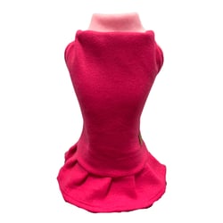 Vestido Básico Fábrica Pet M Rosa Para Cachorros