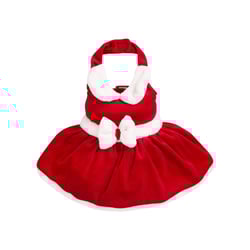 Vestido De Natal Modernpet Para Cães E Gatos - 1 Unidade - Tamanho PP