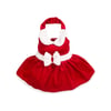Vestido De Natal Modernpet Para Cães E Gatos - 1 Unidade - Tamanho PP