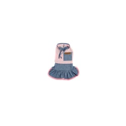 Vestido Elegance Bichinho Chic Rosa Nº 06 Para Cachorros