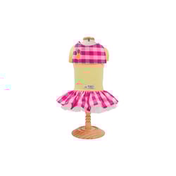 Vestido Frutinhas Abacaxi Tamanho Gg Para Cachorros