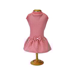 Vestido Griff Dog Coral Para Cães E Gatos - 1 Unidade