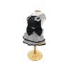 Vestido Jardineira Domum Dualcolor Cinza Para Cães - 1 Unidade