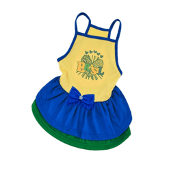 Vestido Stilodog Copa 2022 - Tamanho M Para Cachorros