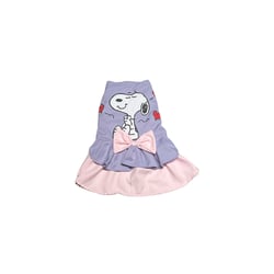 Vestido Zooz Pets Snoopy Love Lilás Para Cachorros