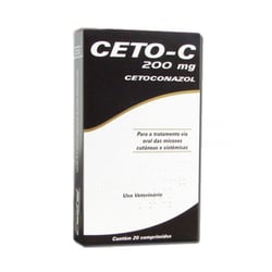 Vitamina Ceto-C 200Mg - 20 Comprimidos