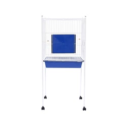 Viveiro Monaco Mini Malha Fina Para Pássaros Azul - 1 Unidade