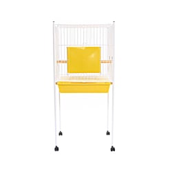Viveiro Pássaros Monaco Mini Amarelo - 1 Unidade