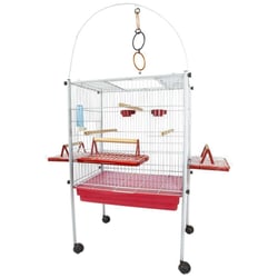 Viveiro Triplex Para Calopsitas Jel Plast Vermelho