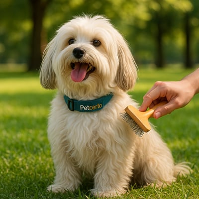 Cão Bichon Havanes com pelagem e cuidados