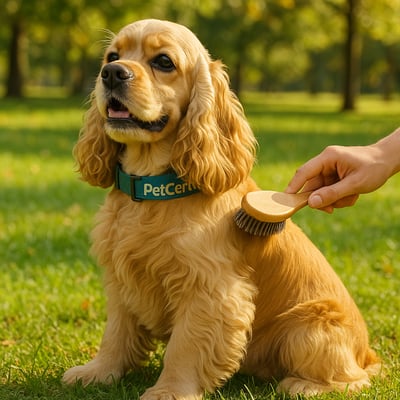Cão Cocker Spaniel Americano com pelagem e cuidados